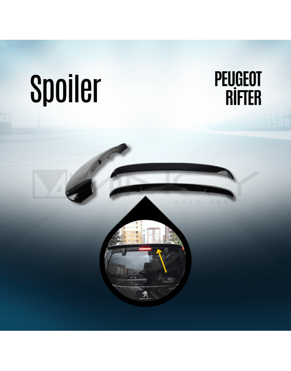 Spoiler Peugeot Rifter