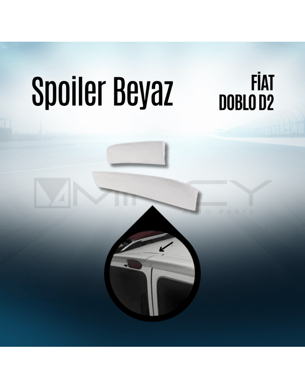 Spoiler Beyaz 2005-2010