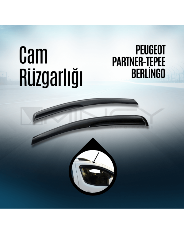 Cam Rüzgarlığı Peugeot Partner Tepee Berlingo