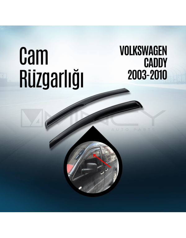 Cam Rüzgarlığı Volkswagen Caddy 2003-2010