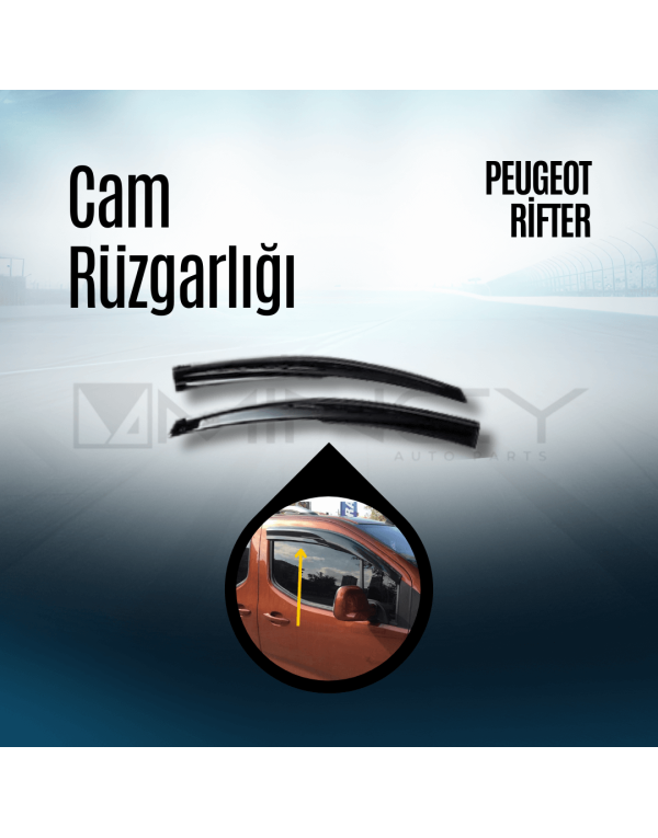 Cam Rüzgarlığı Peugeot Rifter 