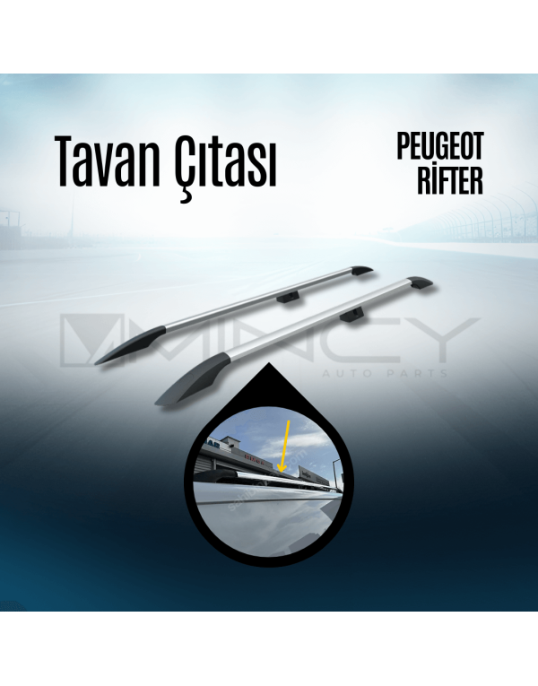 Tavan Çıtası Peugeot Rifter